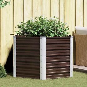 Raised Bed Brown Galvanized Steel Medium Heavy Duty