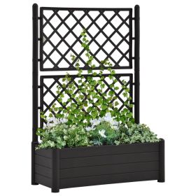 Garden Planter Anthracite PP (polypropylene) Medium Planters